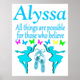 TUDO É POSSÍVEL PARA ESTE POSTER DE DANÇAS