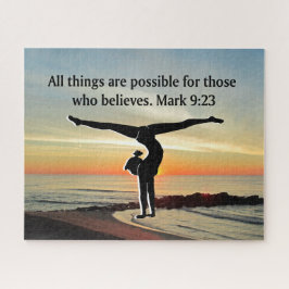 TUDO É POSSÍVEL PARA ESTE QUEBRA-CABEÇA GYMNAST