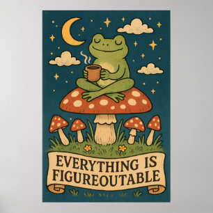 Tudo é um Poster de Sapo Figurável