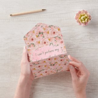 Tudo em um Convite de casamento