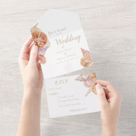 Tudo em um Convite de casamento