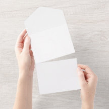 Tudo em um Convite de casamento