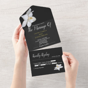 Tudo em um Convite de casamento