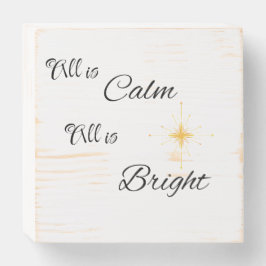 Tudo está calmo, tudo está bem