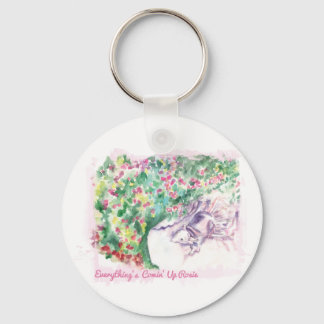 Tudo está chegando Rosie chaveiro