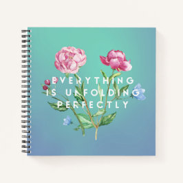 Tudo está se desdobrando perfeitamente no notebook