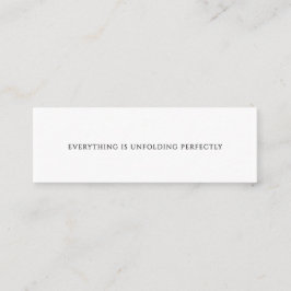 Tudo está se desenrolando perfeitamente| Cartão Le