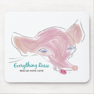 Tudo Mouse Pad da Rosie