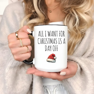 Tudo o que Eu Quero para o Natal Caneca Divertida