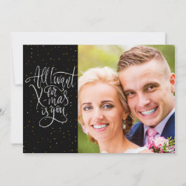 "Tudo o que eu quero para o Natal é você" | Cartão