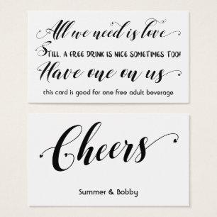 Tudo o que precisamos é do bilhete de Casamento de