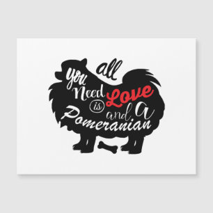 Tudo o que preciso é amor e um Pomerânia