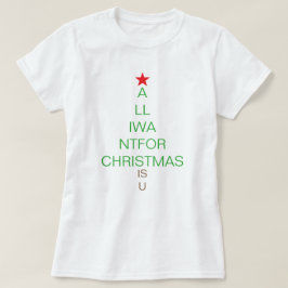 Tudo o que quero no Natal é sua camiseta