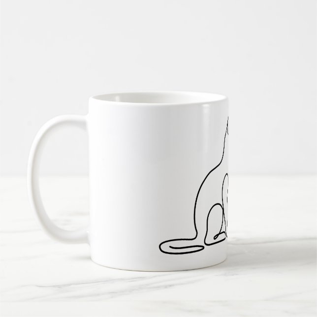 Tudo o que Você Precisa é um Gato Caneca de Café p (Esquerda)