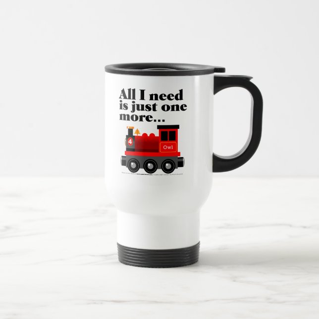 Tudo que eu preciso… Caneca de viagem (Direita)