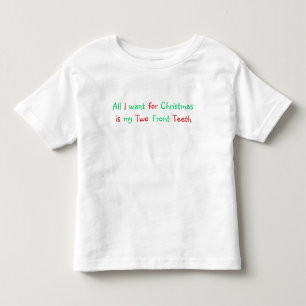Tudo que eu quero para a camisa do Natal
