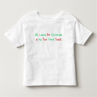 Tudo que eu quero para a camisa do Natal
