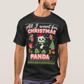 Tudo Que Quero Para O Natal É Um Suéter Panda Feio