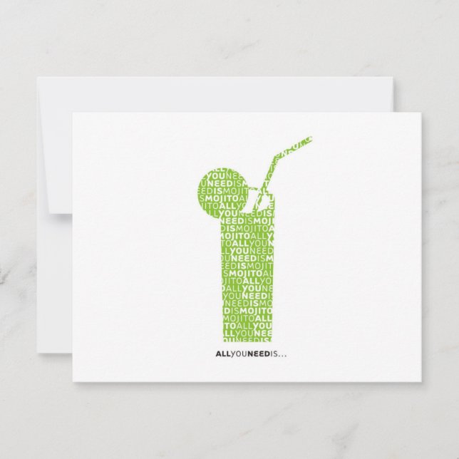 Tudo que você precisa é... (Frente)