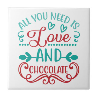 Tudo que você precisa é amor e chocolate