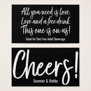 Tudo que você precisa é amor e uma bebida gráti