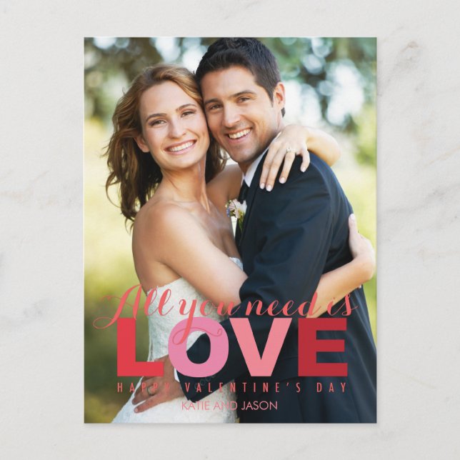 Tudo Que Você Precisa É De Cartão De Posto De Dia  (Frente)