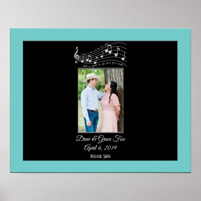 Tudo Que Você Precisa É De Poster De Assinatura De (Frente)