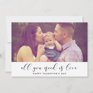 Tudo que você precisa é de um cartão de Dia de os 