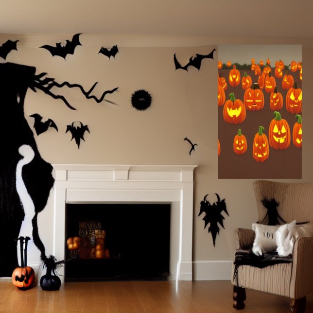 Tudo sobre abóbora | AI Art Poster (Criador carregado)