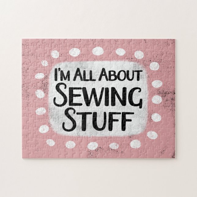 Tudo Sobre Sewing Coisas De Jigserra Quebra-cabeça (Horizontal)