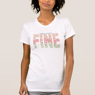 Tudo Vai Dar Certo Camiseta Pastel Macia