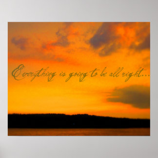 "Tudo vai ficar bem" Poster