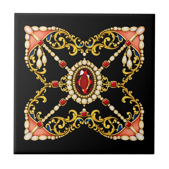 Tudor Inspired Design Mary Queen of Scots Jewels (Frente)