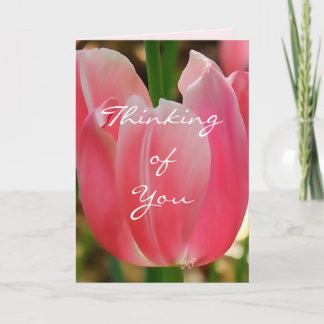 Tulip7 Pensamento do seu cartão personalize qualqu