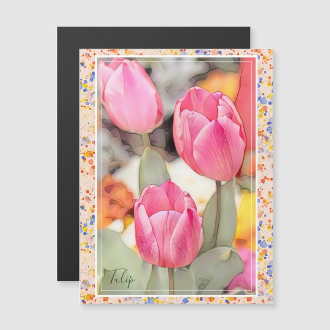 Tulip [Magnet Card] (Frente/Verso)