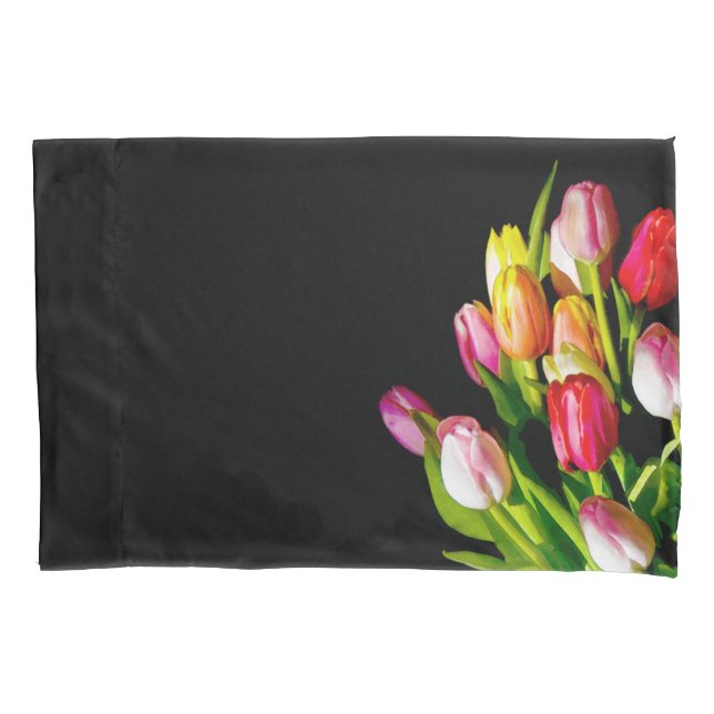 Tulip Painting - Arte Flor Original (Frente)