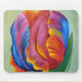 Tulipa Arco-Íris nº 3 do mouse Pad