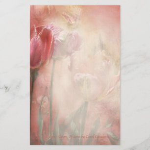 Tulipa-Cores de artigos de papelaria do amor