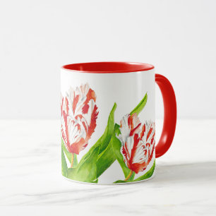 Tulipa Estella Rijnveld em uma caneca combinado