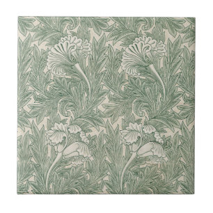 Tulipa por William Morris, Arte Floral Vintage
