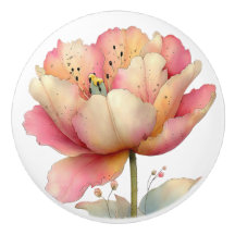 Tulipa Rosa Amarela de Primavera