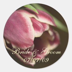 Tulipa roxa • Salvar a etiqueta da data