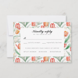 tulipas d'água casadas rsvp