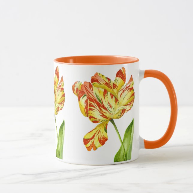 Tulipas de fermento em uma caneca (Direita)