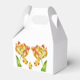 Tulipas de Fiery em uma Caixa de Favoritos