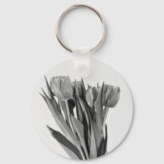 Tulipas em branco - Chaveiro