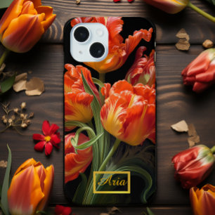 Tulipas Florais Moody Dark Encantadas