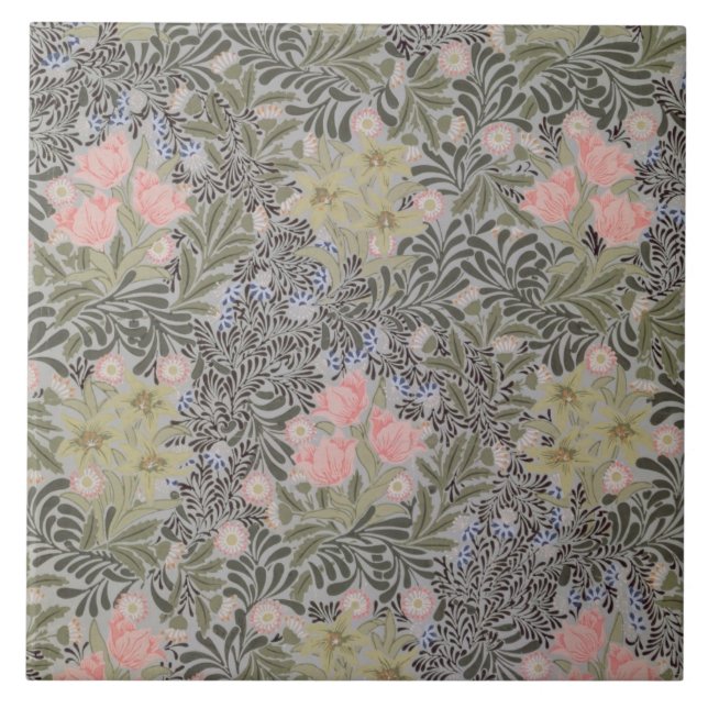 Tulipas, margaridas e madressilva (Frente)