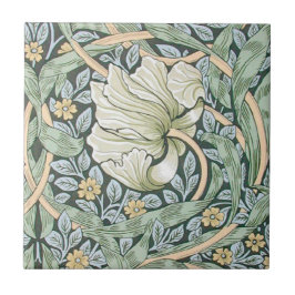 Tulipas Pimpernel Arte Botânica William Morris
