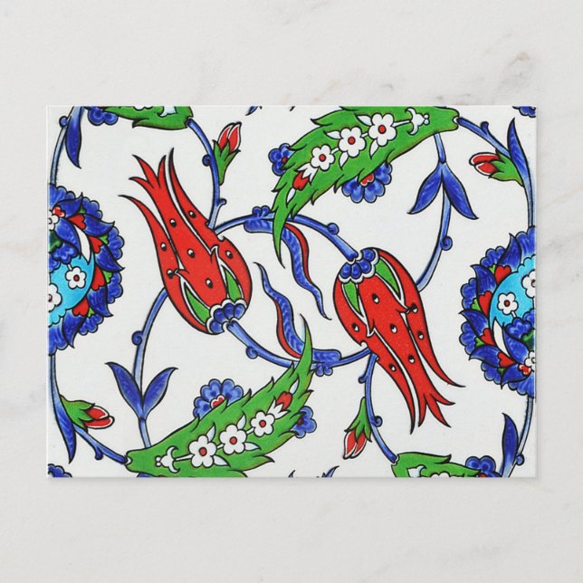 tulipas turcas Cartão postal (Frente)